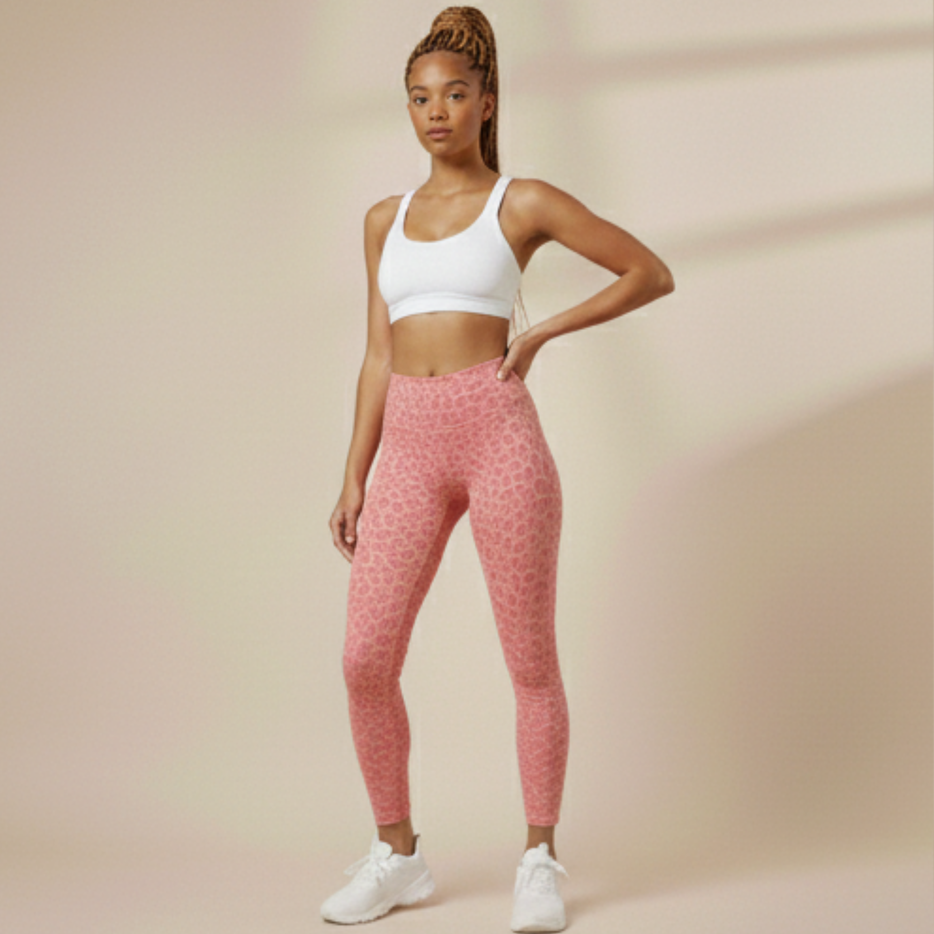 Women Leopard V Waist Seamless Booty Lifting Leggings – High Waist Stretch, Hip Sculpting, Scrunch Fit Activewear