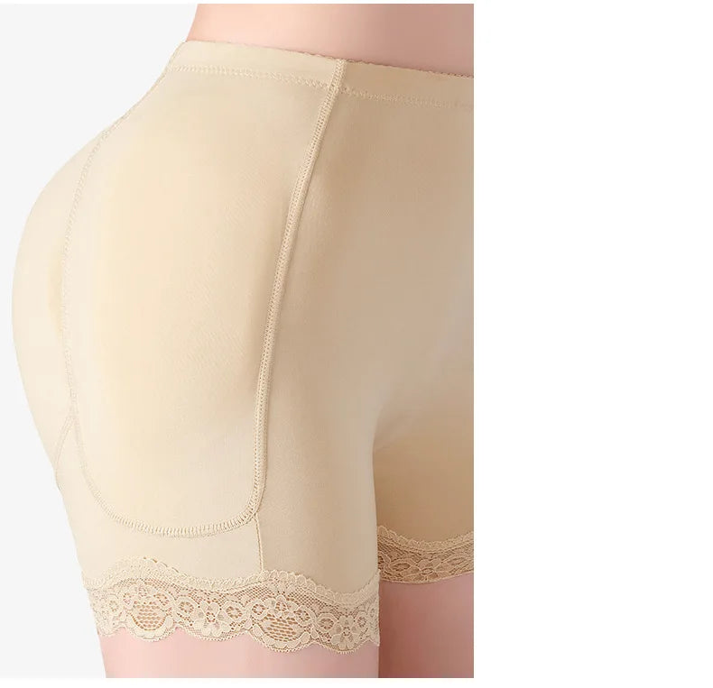LUXARA™ Seamless Padded Butt Lifter Underwear – Hip Enhancer Shapewear for Women | Instant Lift, Sculpt & Curve Boost | Invisible Under Clothing
