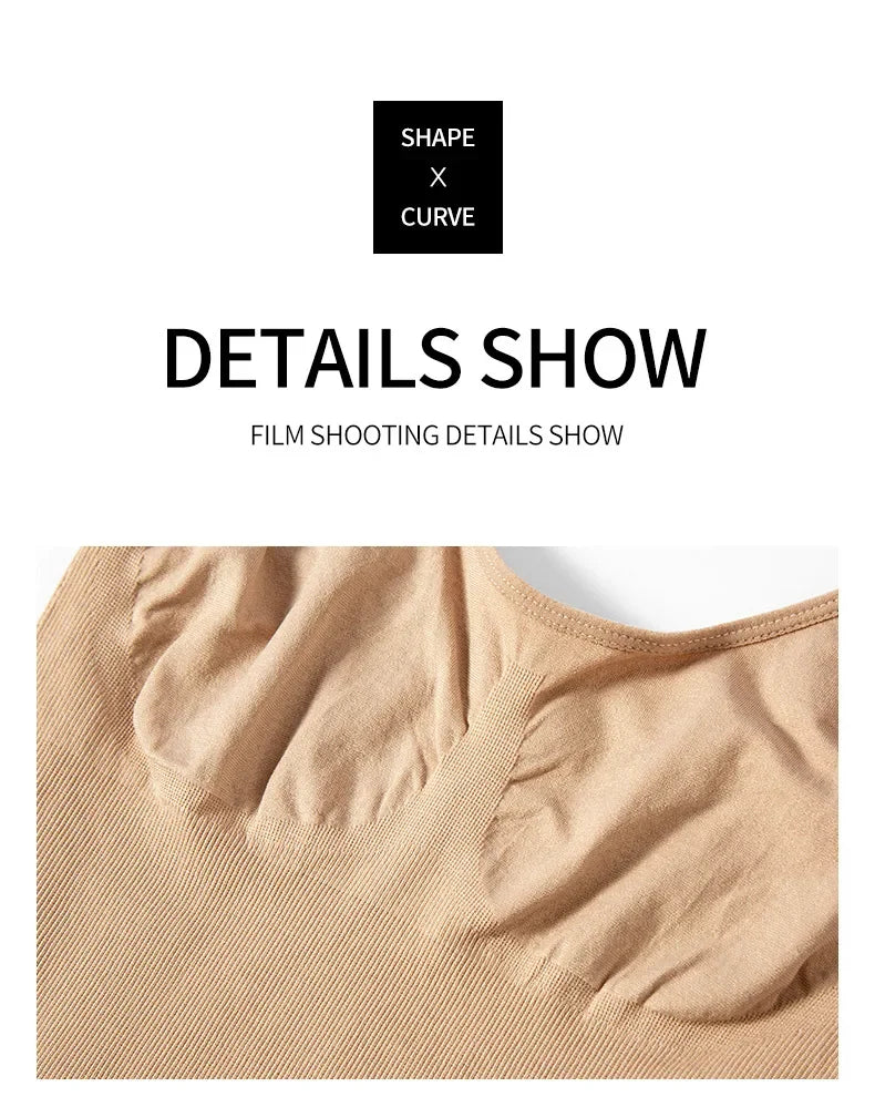 Seamless Tummy Control Shaping Bodysuit – Lift, Smooth & Sculpt Full-Body Slimmer