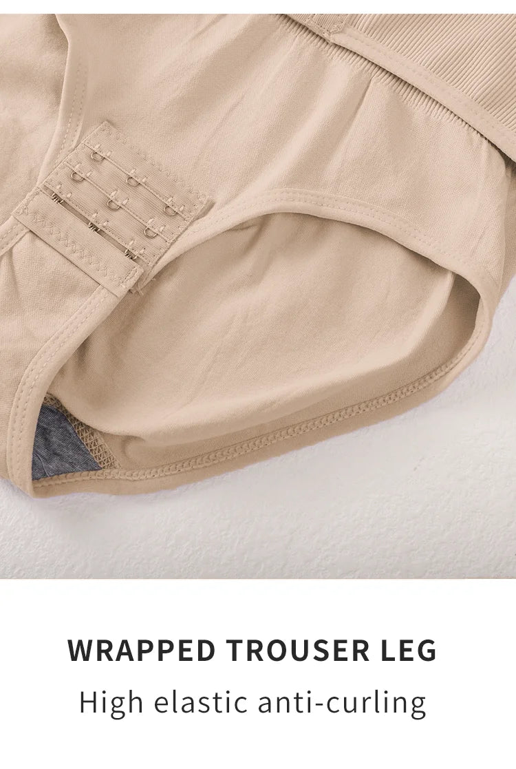 Waist-Cinching Tummy Control Shapewear Bodysuit with Adjustable Belt – Seamless Full-Body Slimmer