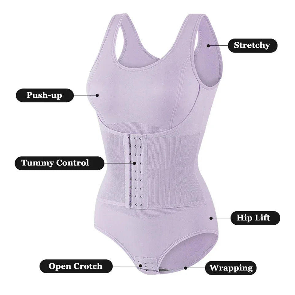 2025 Cinch-Fit Bodysuit Shapewear for Women — Tummy Control • Butt Lift • Sculpting Compression