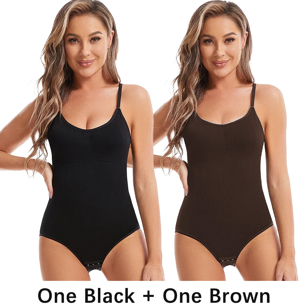 Seamless Tummy Control Bodysuit with Butt Lift – Smooth, Sculpt & Snatch Shapewear