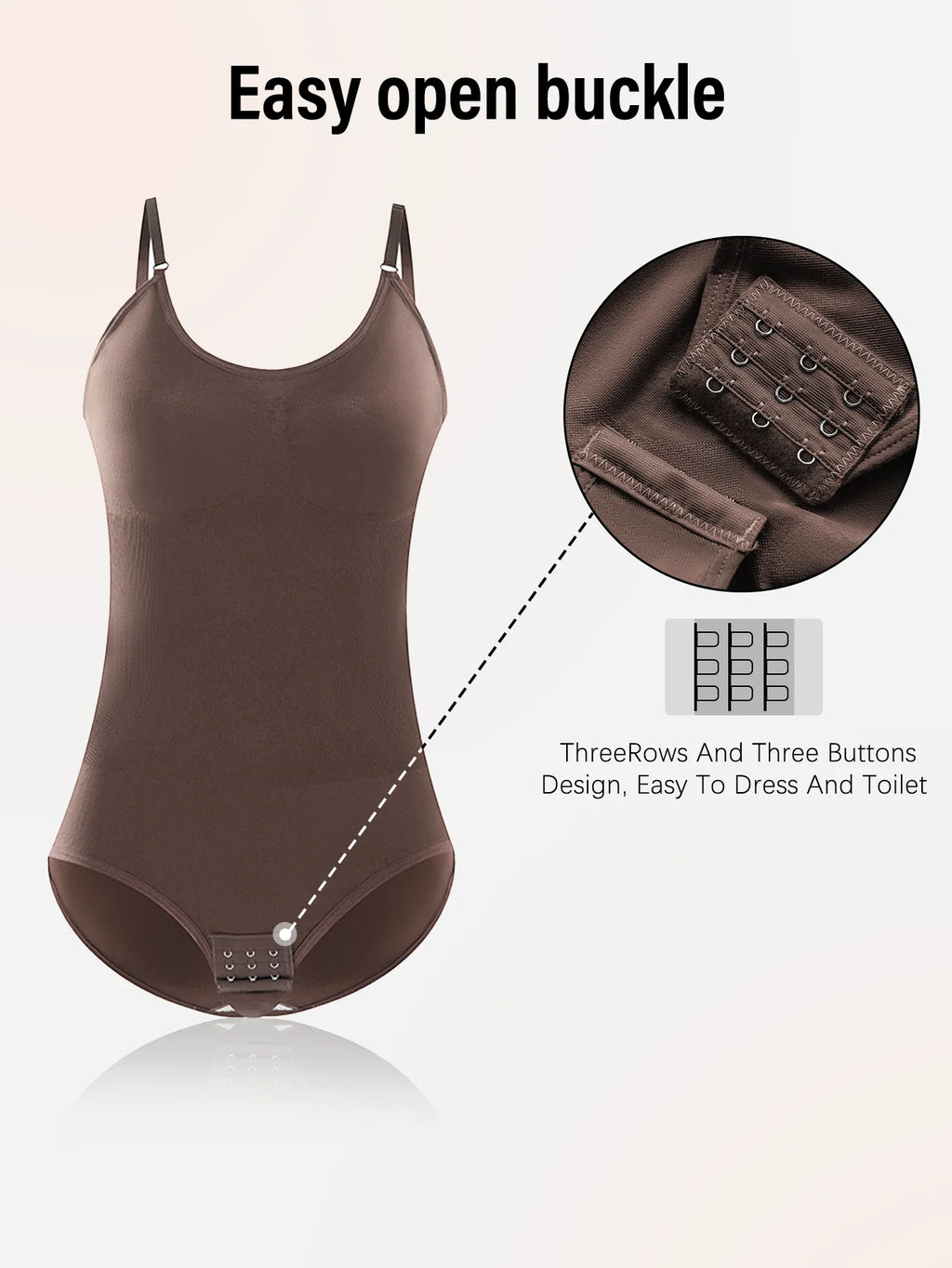 Seamless Tummy Control Bodysuit with Butt Lift – Smooth, Sculpt & Snatch Shapewear