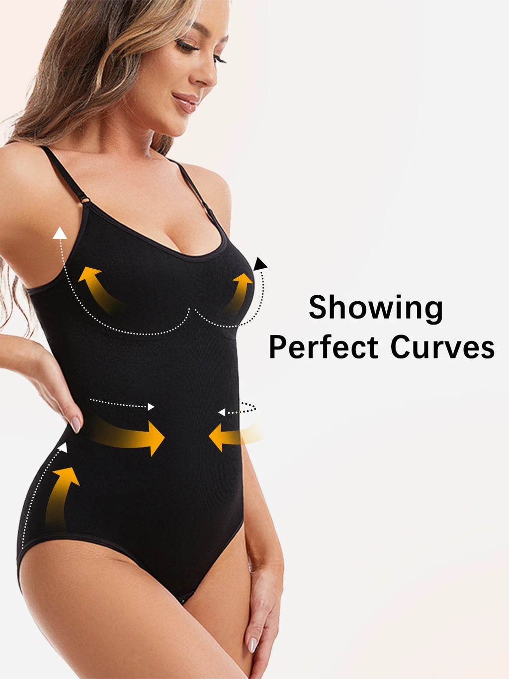 Seamless Tummy Control Bodysuit with Butt Lift – Smooth, Sculpt & Snatch Shapewear