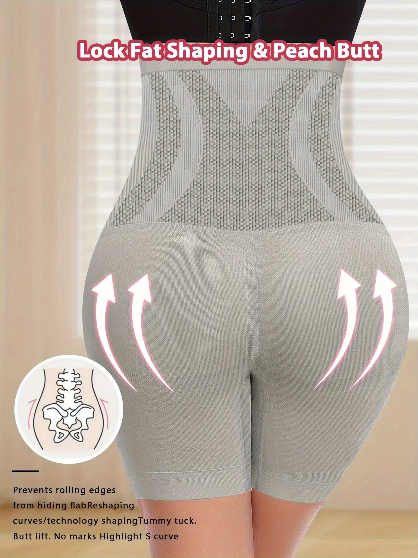 LUXARA™ Ultra-Sculpt High Waist Tummy Control Shapewear – Seamless Butt Lift Panties for Women