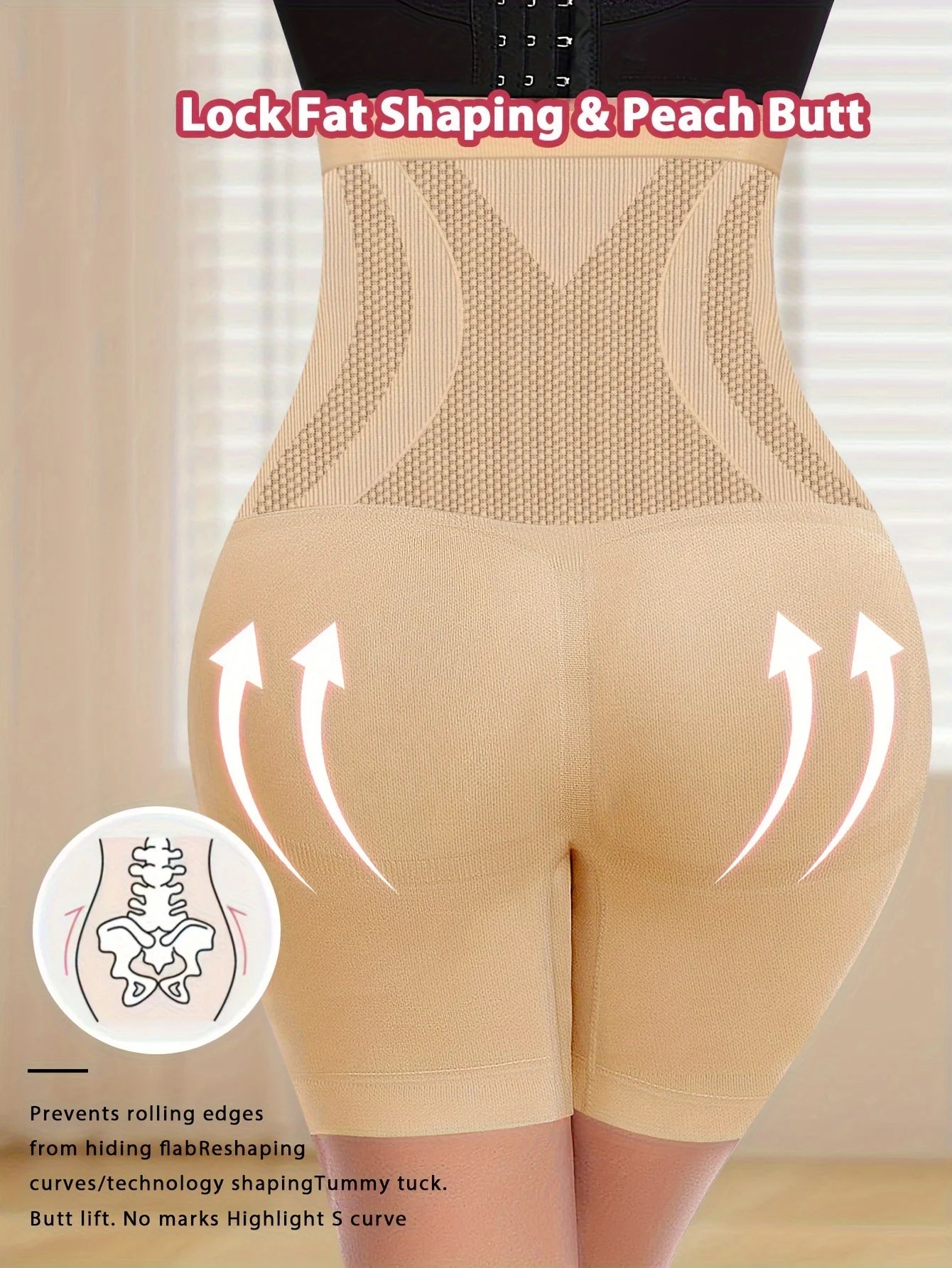 LUXARA™ Ultra-Sculpt High Waist Tummy Control Shapewear – Seamless Butt Lift Panties for Women