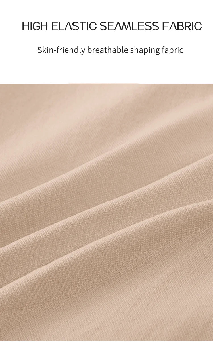 Waist-Cinching Tummy Control Shapewear Bodysuit with Adjustable Belt – Seamless Full-Body Slimmer