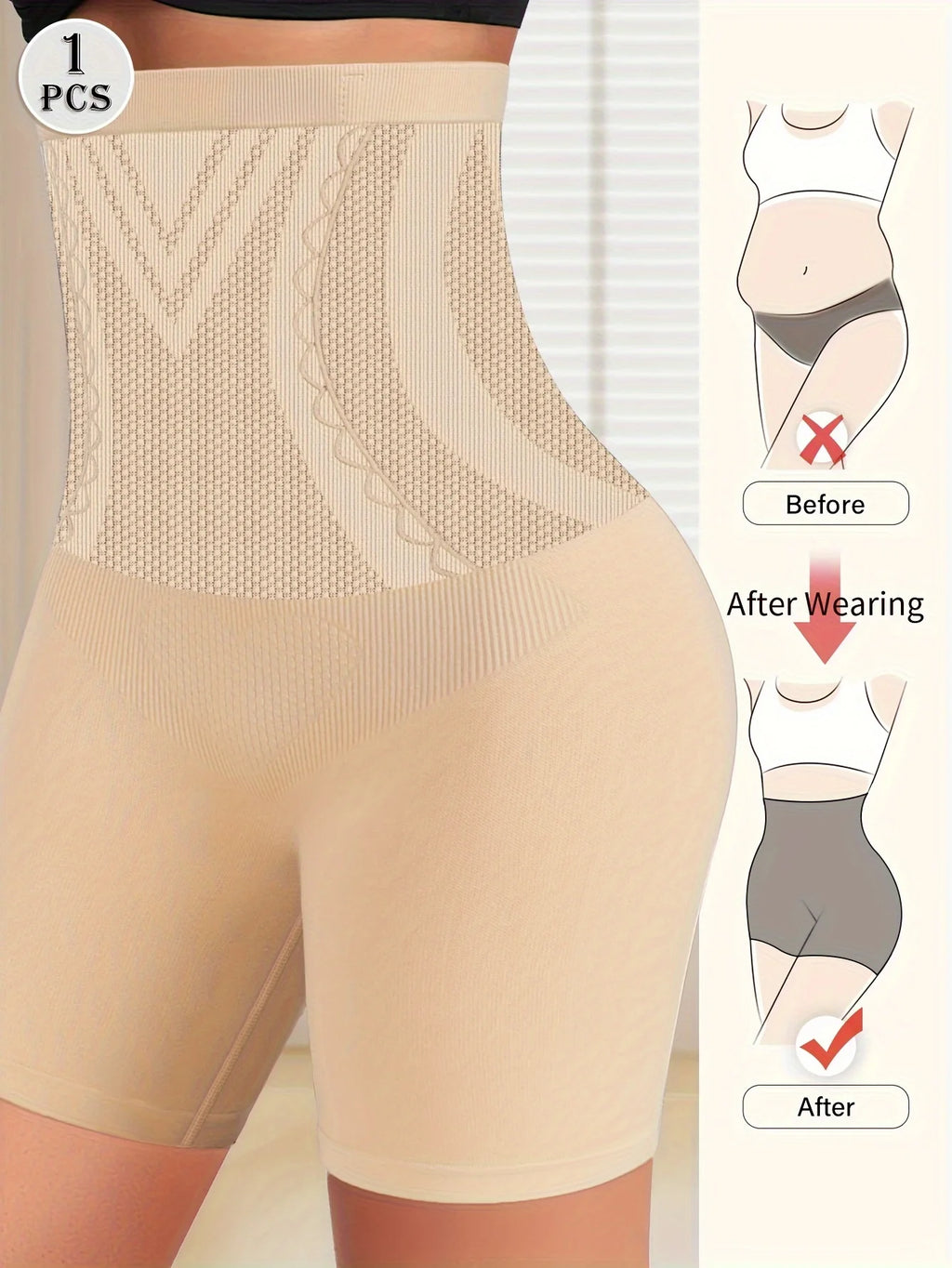 LUXARA™ Ultra-Sculpt High Waist Tummy Control Shapewear – Seamless Butt Lift Panties for Women
