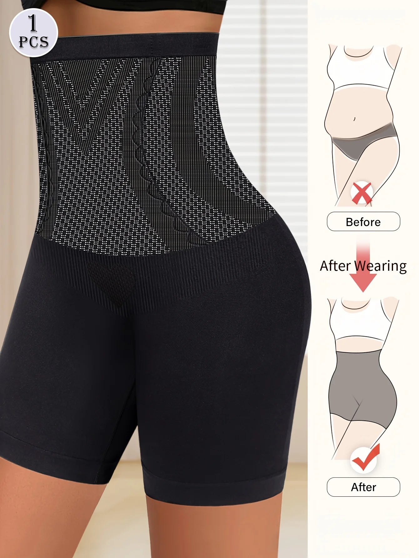 LUXARA™ Ultra-Sculpt High Waist Tummy Control Shapewear – Seamless Butt Lift Panties for Women