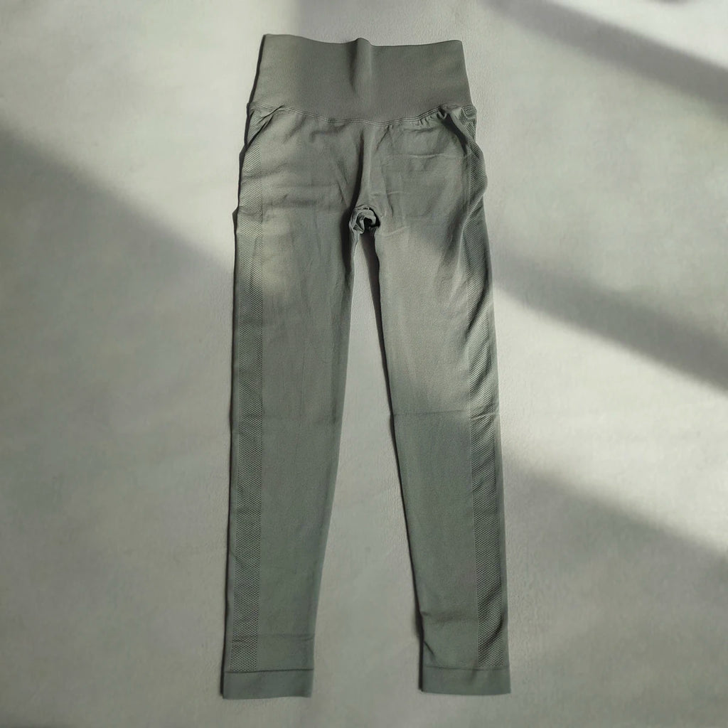 LUXARA Seamless Gym Leggings High Waist Booty Lifting Yoga Pants Women’s Workout Tights Compression Stretch Sculpting Activewear