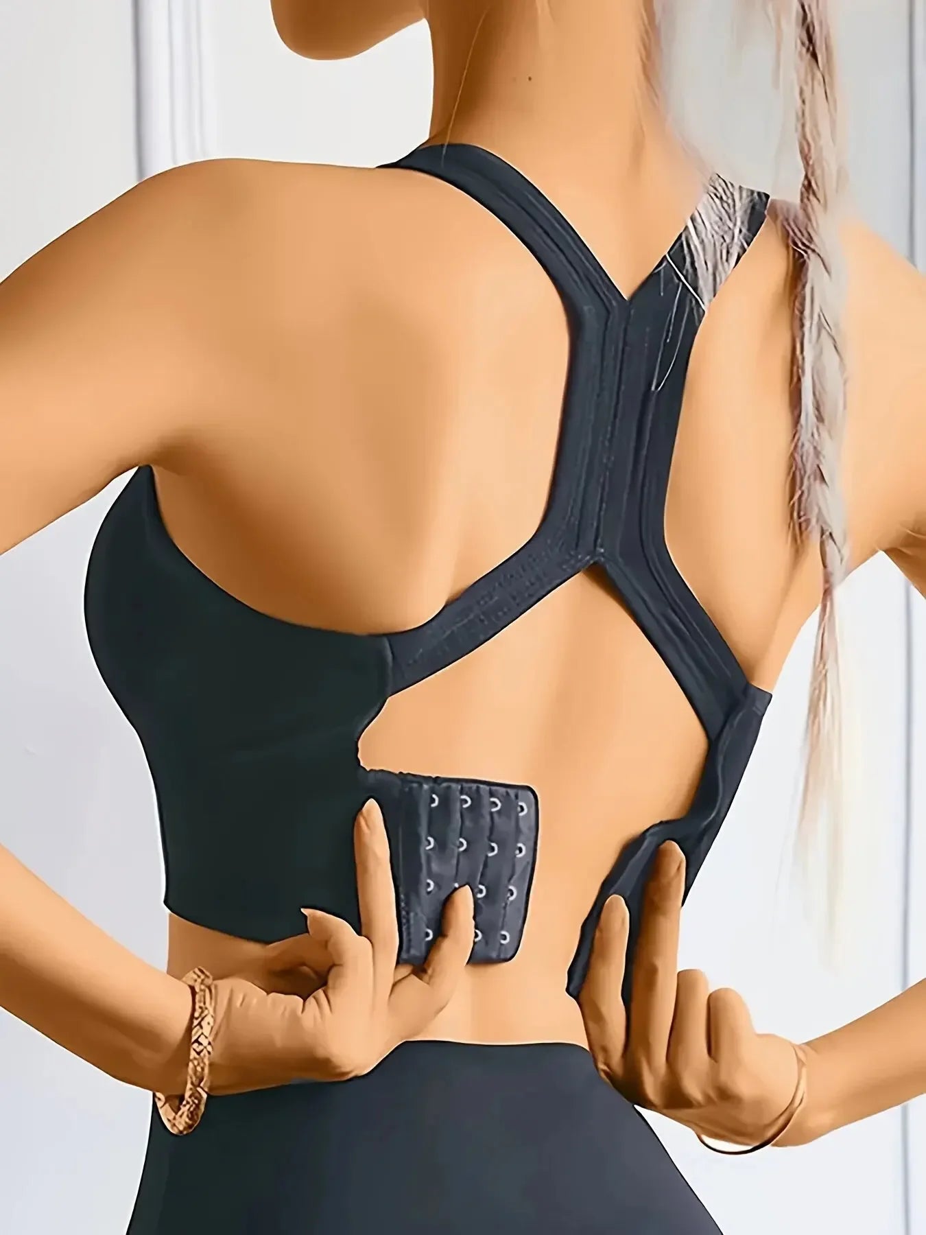 Seamless Push-Up Sports Bra – Breathable Comfort Yoga Tank Bra | High Support, Gym & Everyday Wear