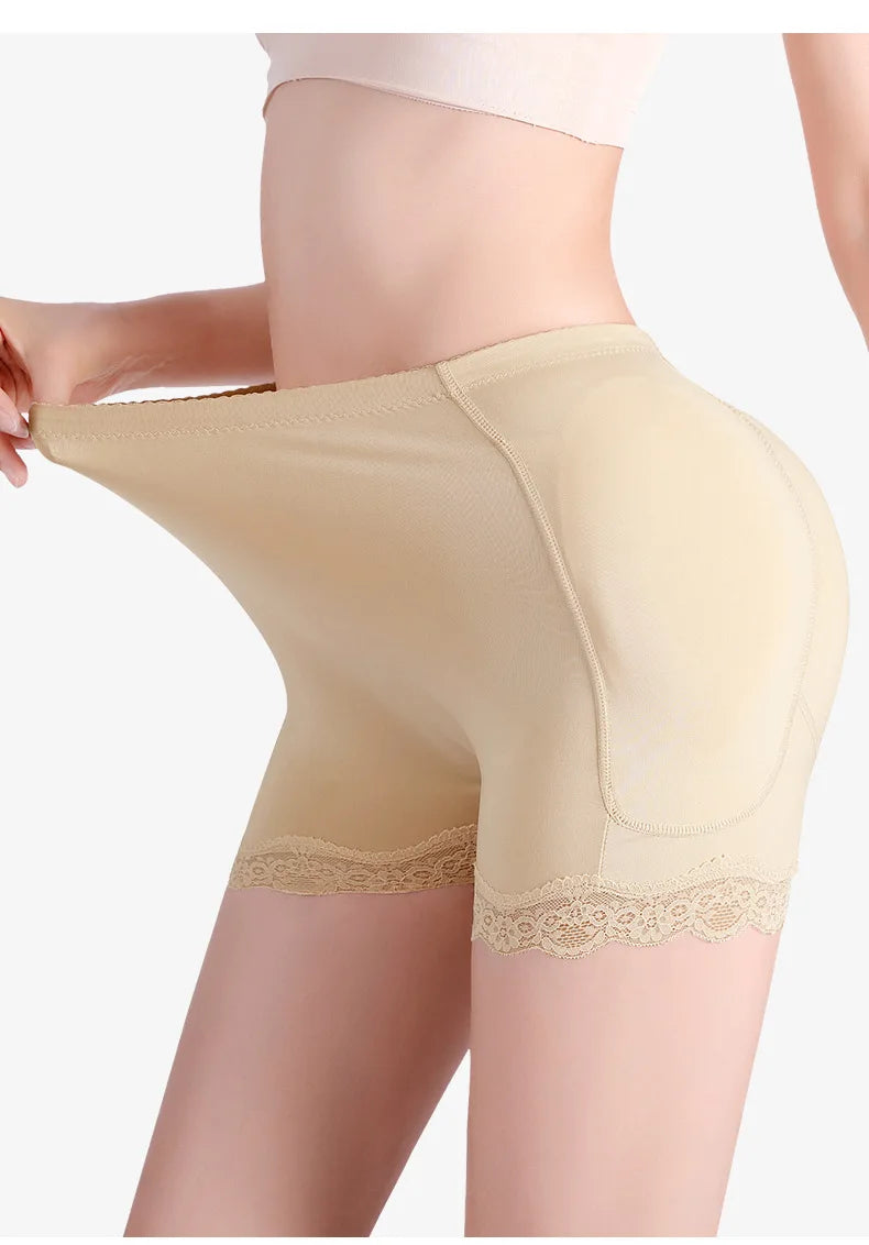 LUXARA™ Seamless Padded Butt Lifter Underwear – Hip Enhancer Shapewear for Women | Instant Lift, Sculpt & Curve Boost | Invisible Under Clothing