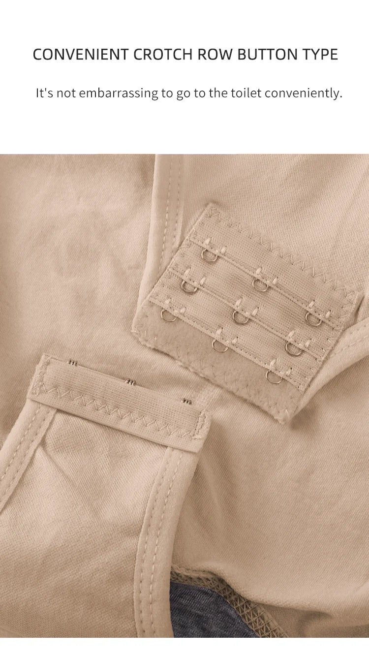 Waist-Cinching Tummy Control Shapewear Bodysuit with Adjustable Belt – Seamless Full-Body Slimmer