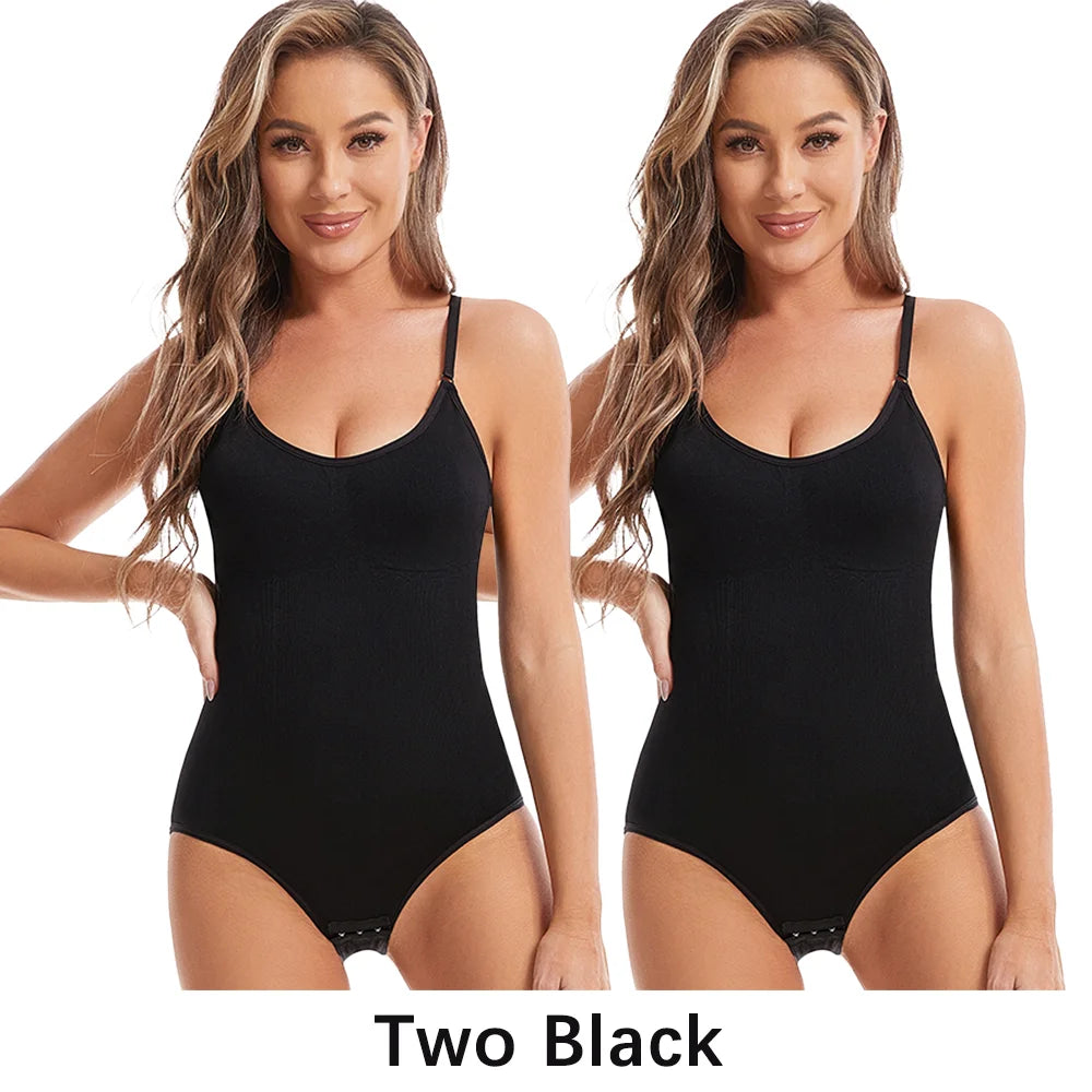 Ultra-Sculpt Seamless Bodysuit Shapewear – Tummy Control, Butt Lifter & Waist Slimmer | Smooth Compression Body Shaper for Women