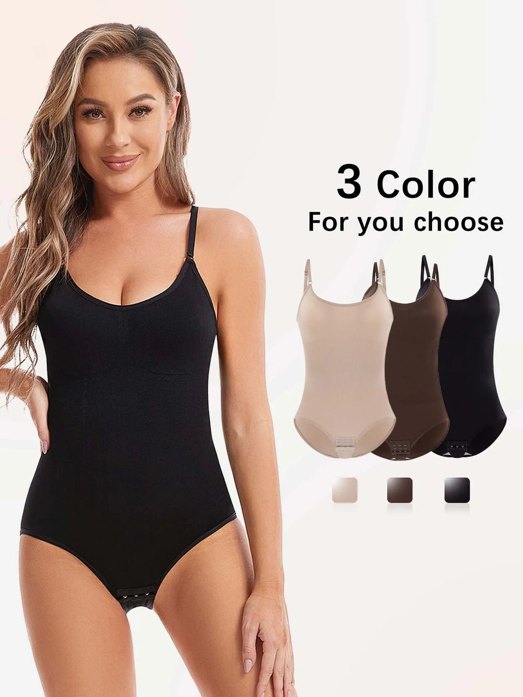 Ultra-Sculpt Seamless Bodysuit Shapewear – Tummy Control, Butt Lifter & Waist Slimmer | Smooth Compression Body Shaper for Women