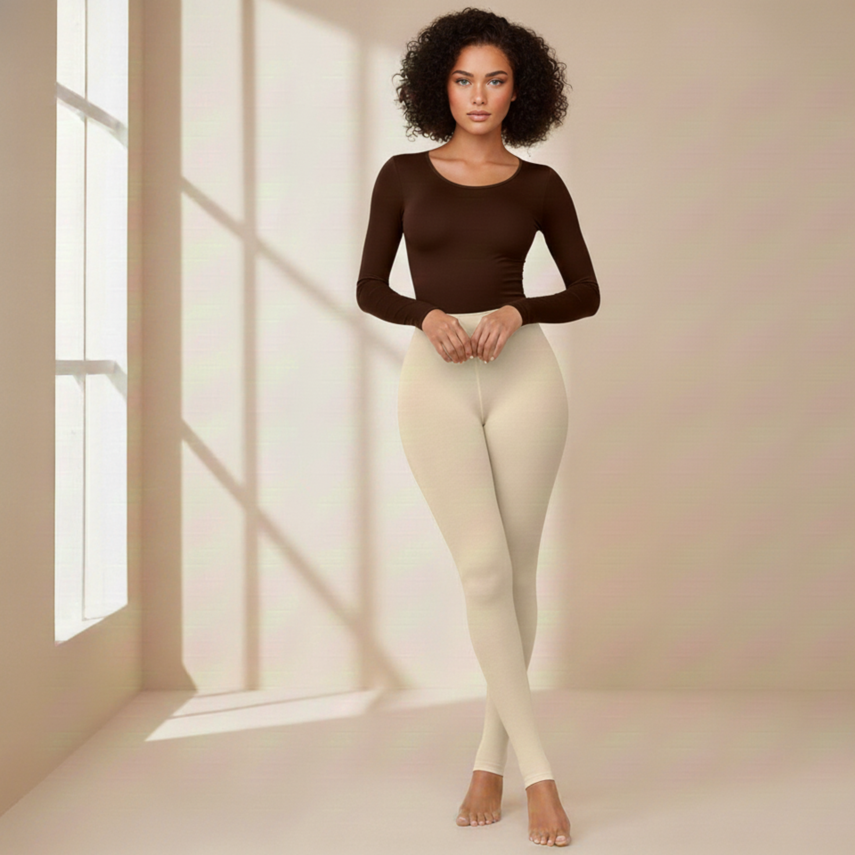 Women’s Thermal Leggings / Insulated Tights (Multiple Thickness Options)